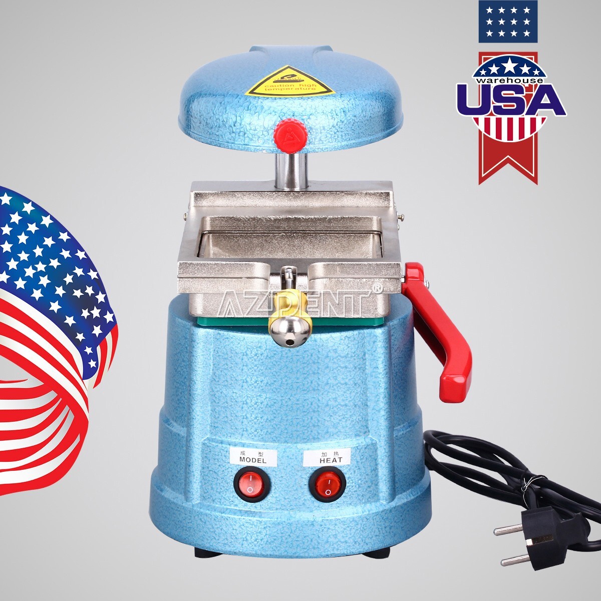 Dental Vacuum Forming Molding Machine Vacuum Former Thermoforming JT-18 110V