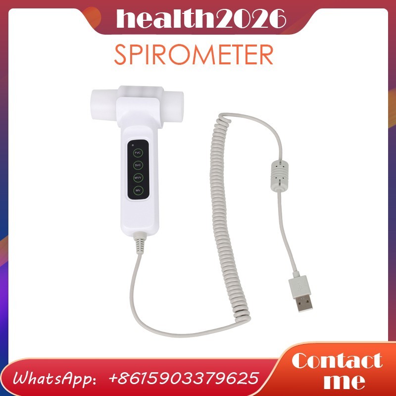 FVC,SVC,MVV,MV+PC Software Vital Capacity Meter Pulmonary Respiratory Diag