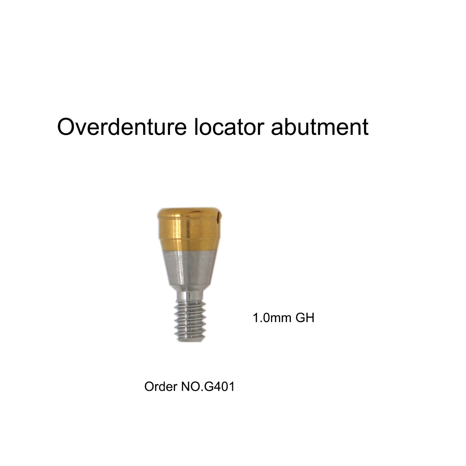 US Dental Ti Implant Abutment Hiossen Regular Fits OSS Zest Locator Overdenture