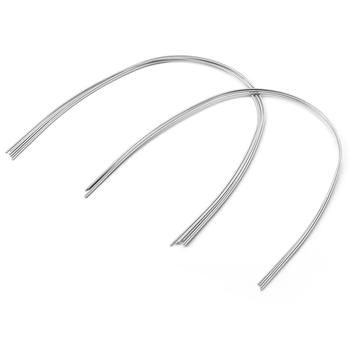 AZDENT Dental Orthodontic Stainless Steel Rectangular Arch Wires Natural Form