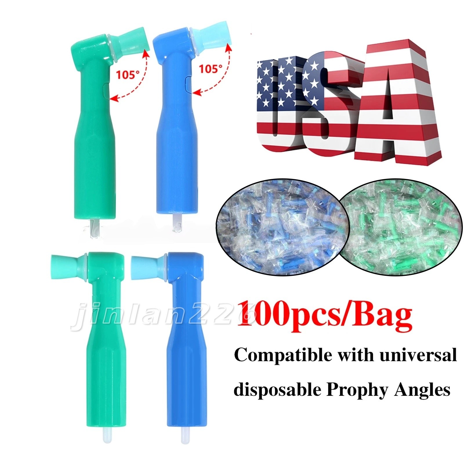 Dental Disposable Prophy Angles Contra Angles Top Quality Money Back Guarantee!