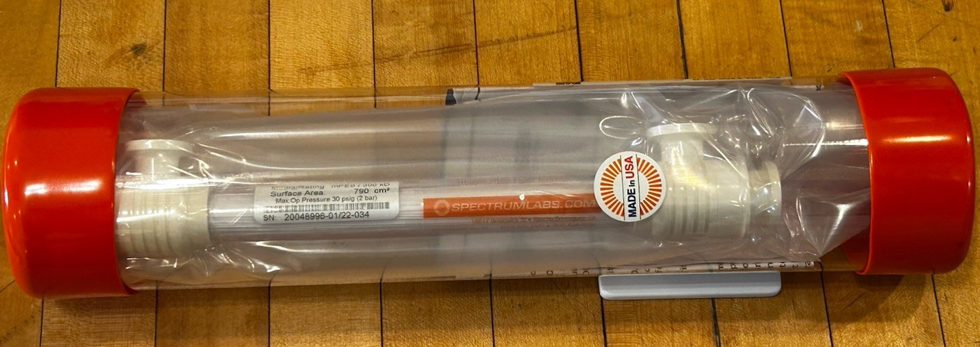Sealed – Repligen Hollow Fiber MINIKROS 20CM 300K MPES 0.5MM 1.5TC X 3/4TC