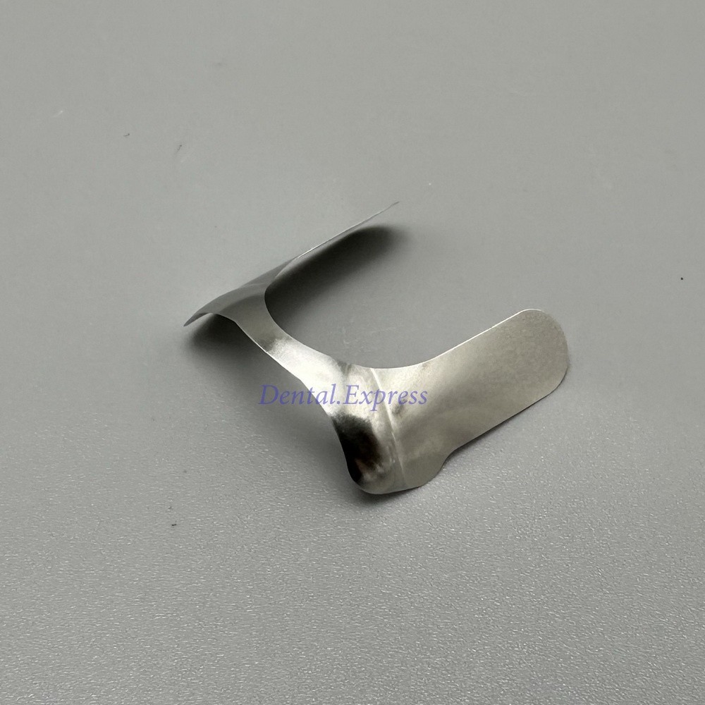 Dental Contoured Anterior Matrix Bands Restoration Metal Matrices System Twin M8