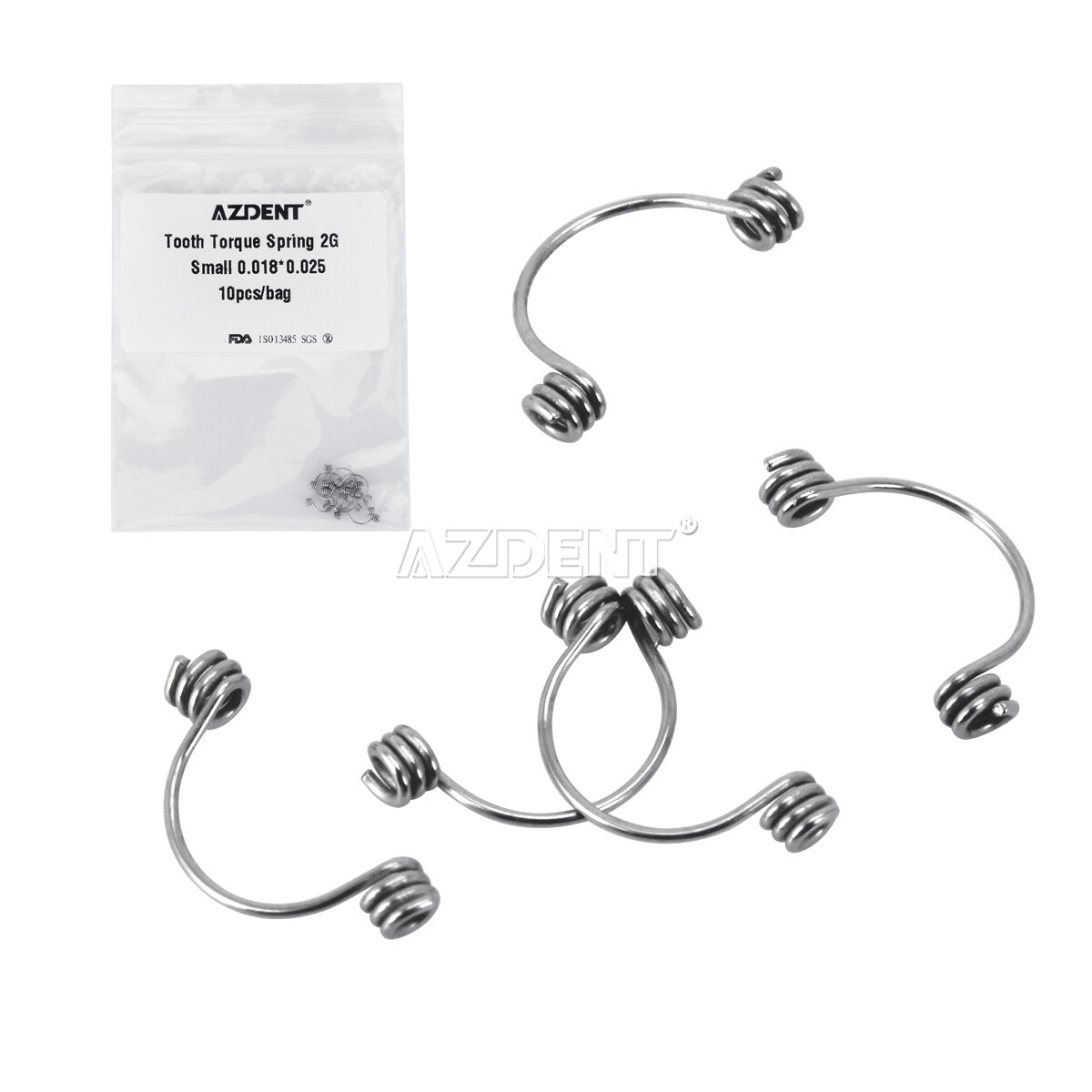AZDENT Dental Orthodontic Torquing Torque Rectangular Spring Anterior Teeth Wire