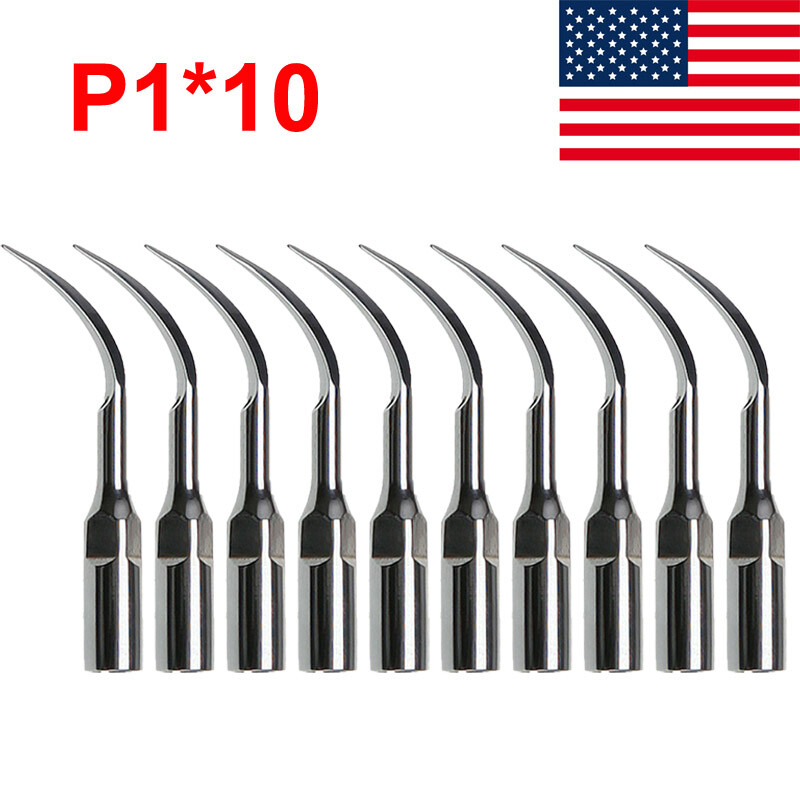 10* Dental Perio Scaling Tips P1 for EMS SKYSEA Ultrasonic Scaler Handpiece