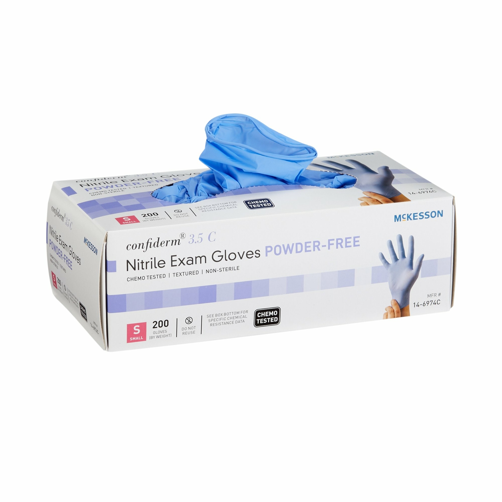 McKesson Confiderm Nitrile Exam Glove – 200 per Box