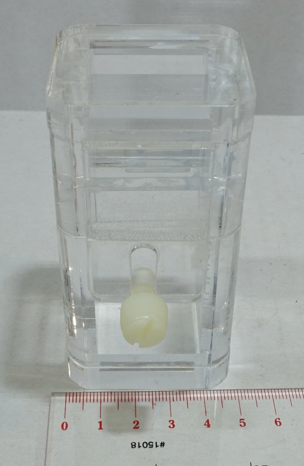 Acrylic Beta Radiation Shielding Sample Holder Box Storage