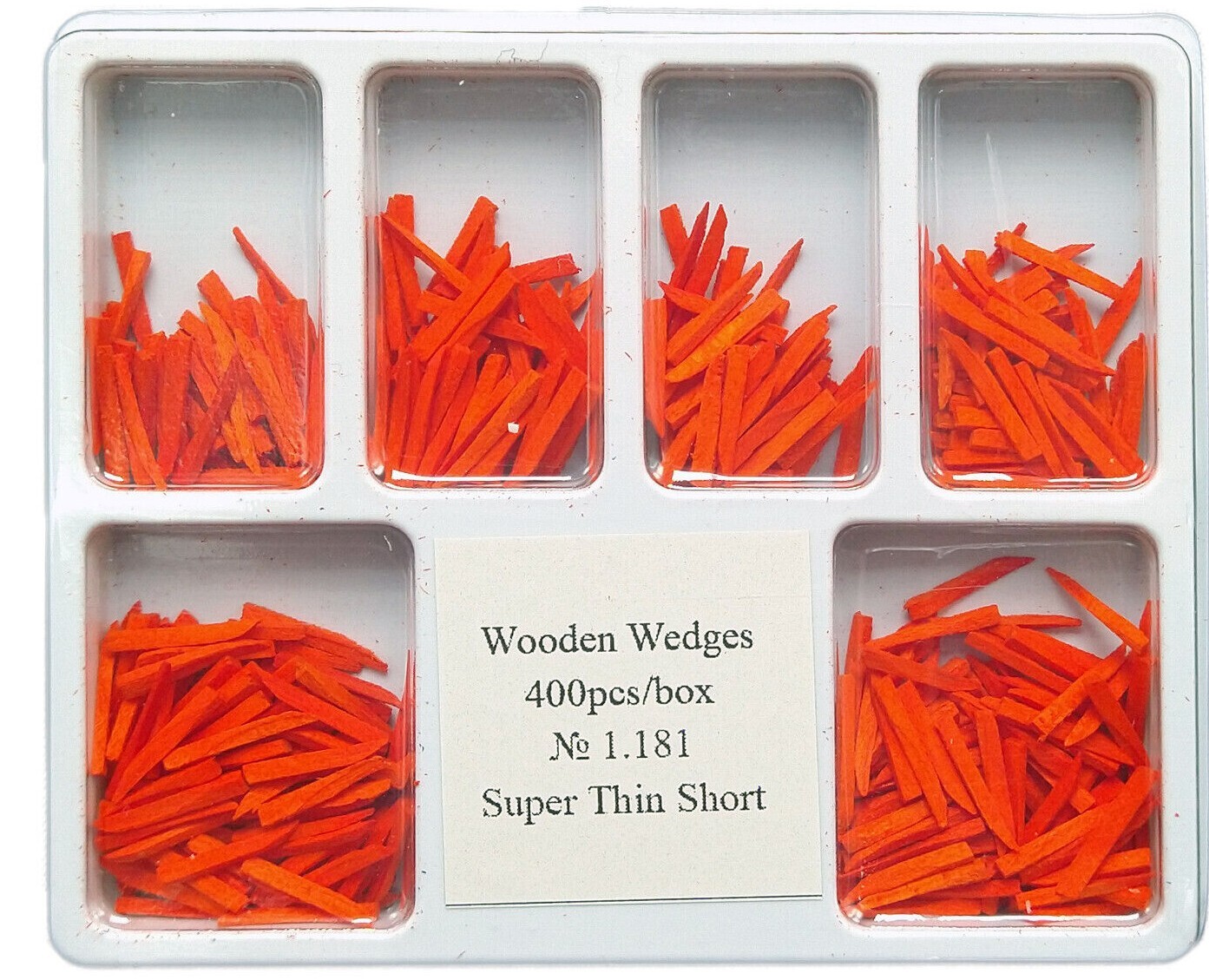 Premier Sycamore type Dental Anatomical Wooden Wedges 400/Bx All sizes – Redland