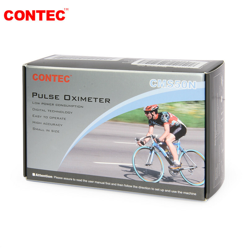 Contec CMS50NA Fingertip Pulse Oximeter SPO2 Pulse Rate Blood Oxgen Meter OLED