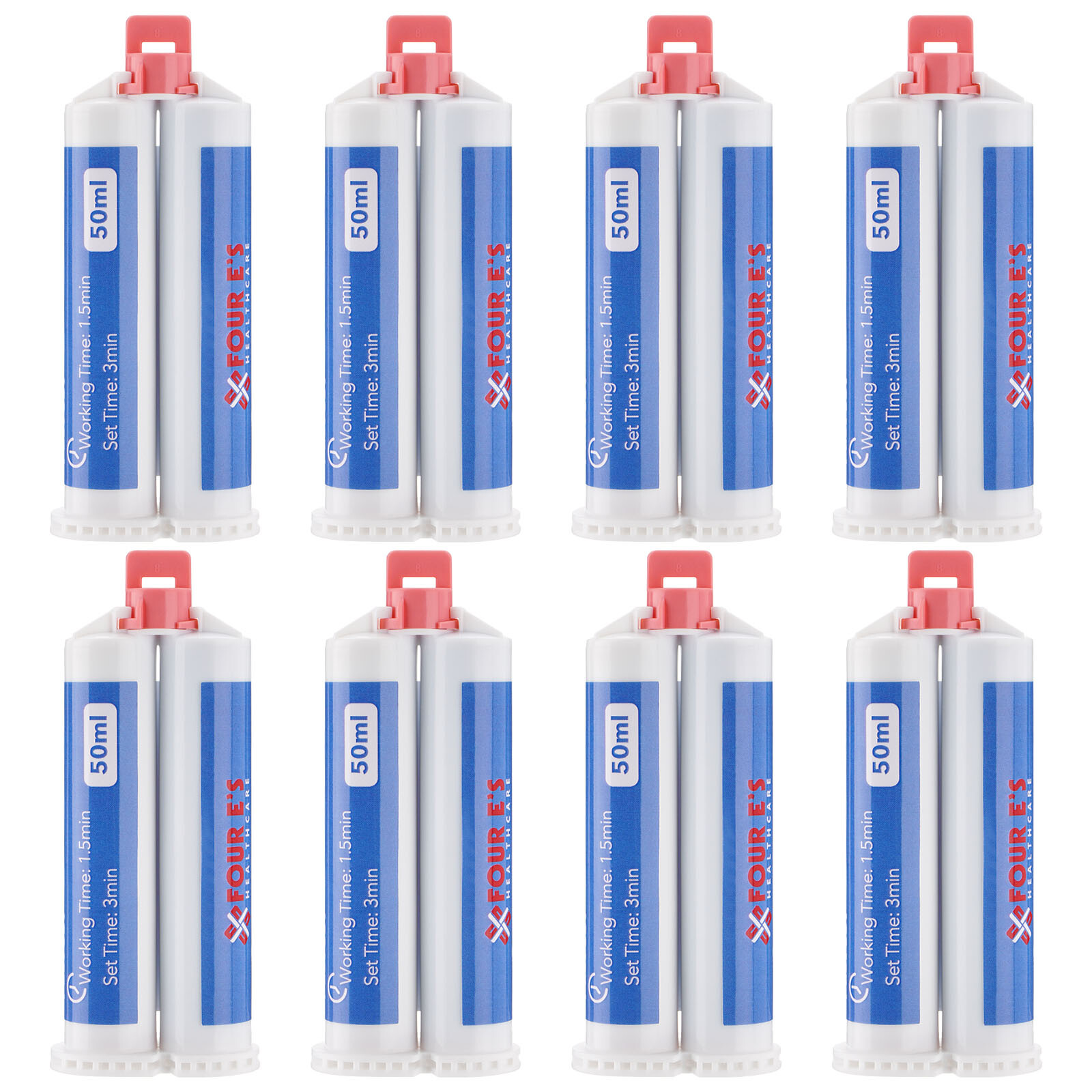 24Pcs Dental Heavy Body Fast Rapid Set Dental Impression Material 50mL VPS PVS