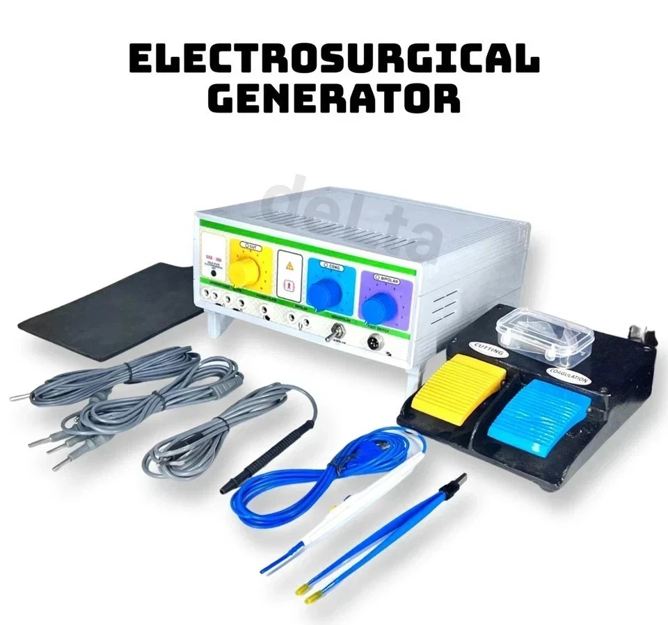 -SSE 300 Watt Electro Surgical Generator Cautery Bipolar & Monopolar-