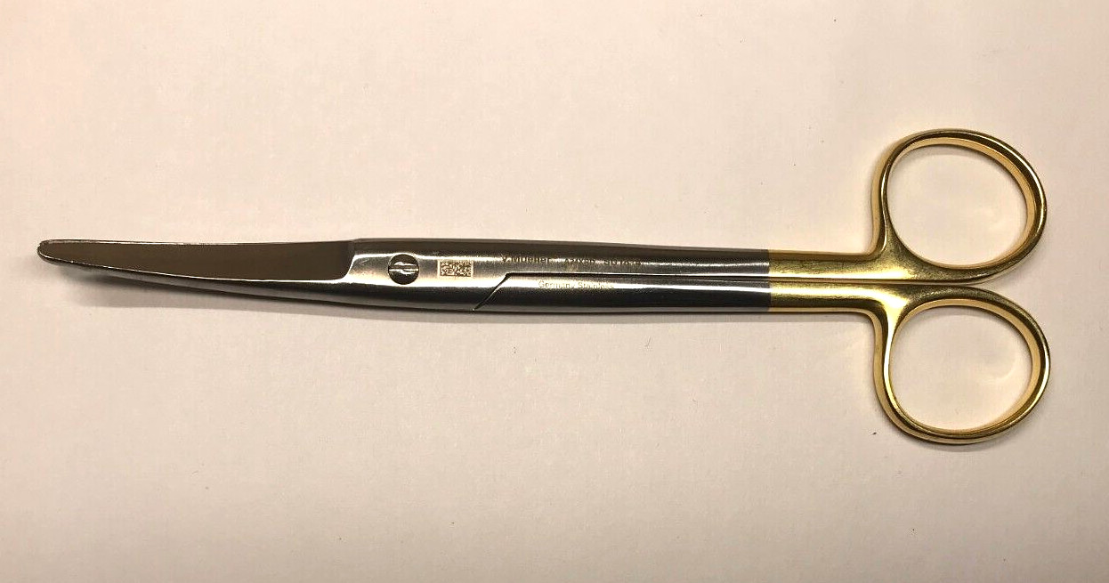 V. Mueller SU1814 Vital Mayo Dissecting Scissors 6¾” Beveled Curved TC
