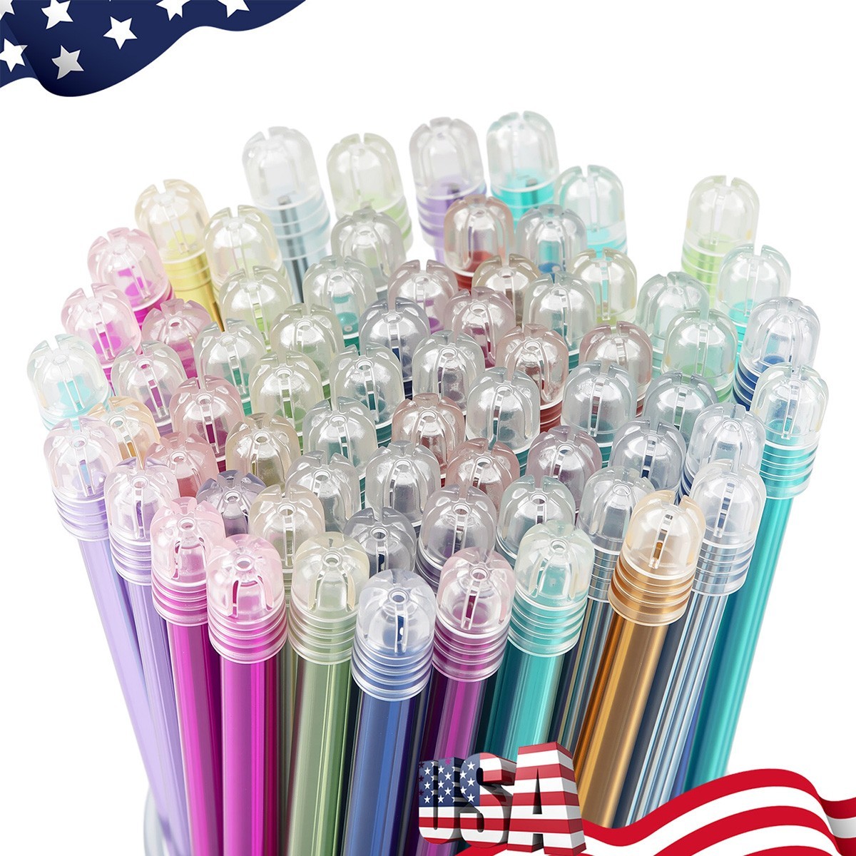 500PCS Ejectores de saliva dental Puntas claras Colores variados Disposable