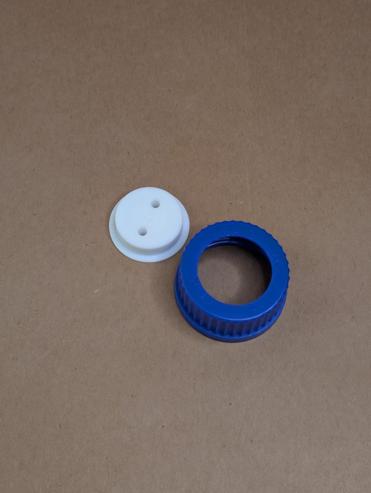 KNAUER G1972 DURAN GL45 2-Port HPLC Solvent Bottle Screw Cap