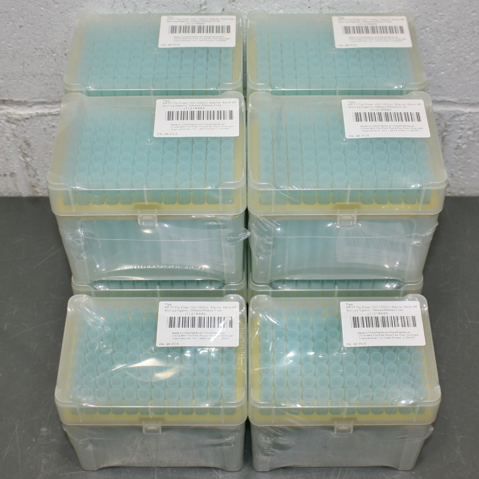 (960) LSS Universal Pipette Filter Tips, 100uL to 1000uL, Sterile, Polypropylene