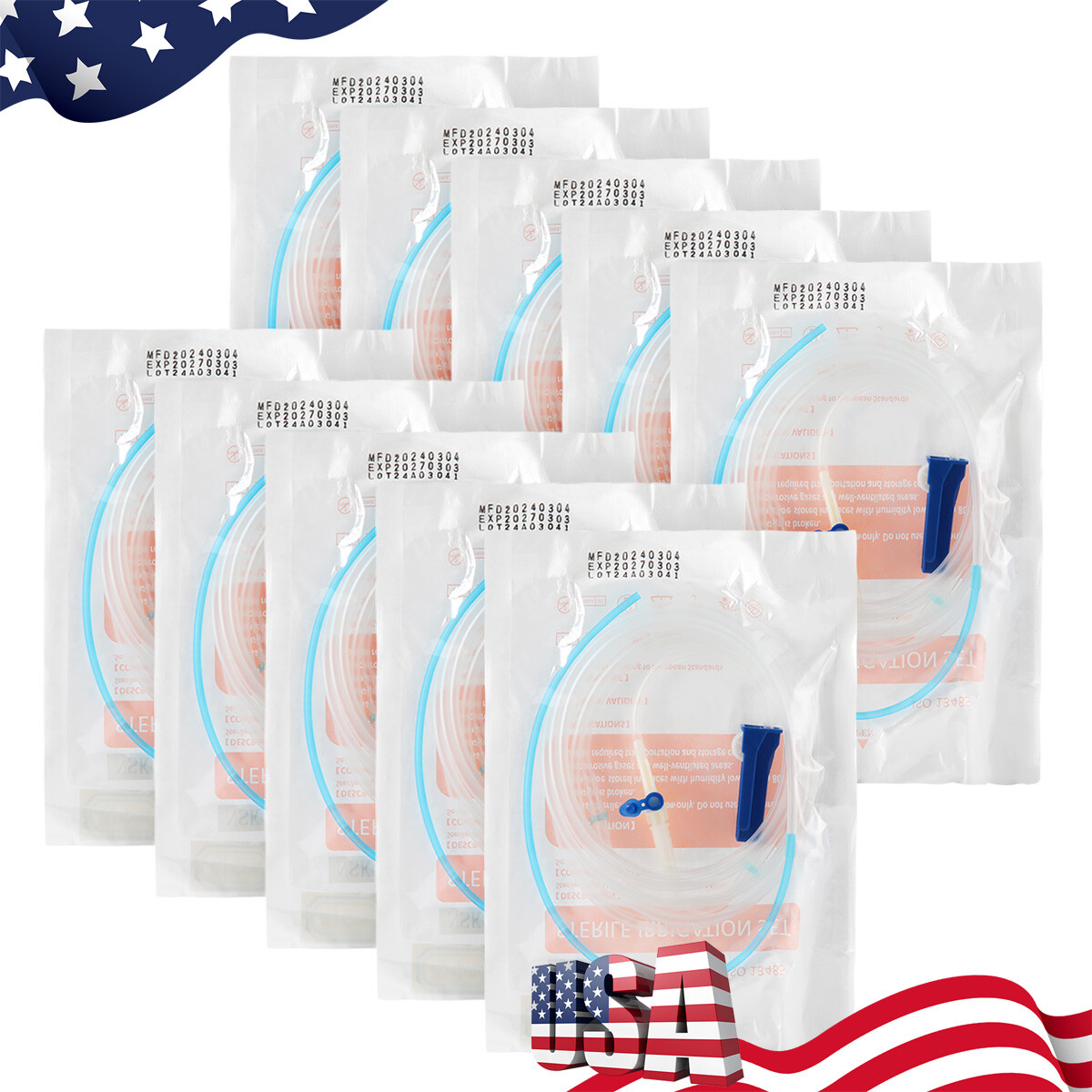 Dental Surgical Disposable Implant Irrigation Tubing Hose fit for NSK Handpiece