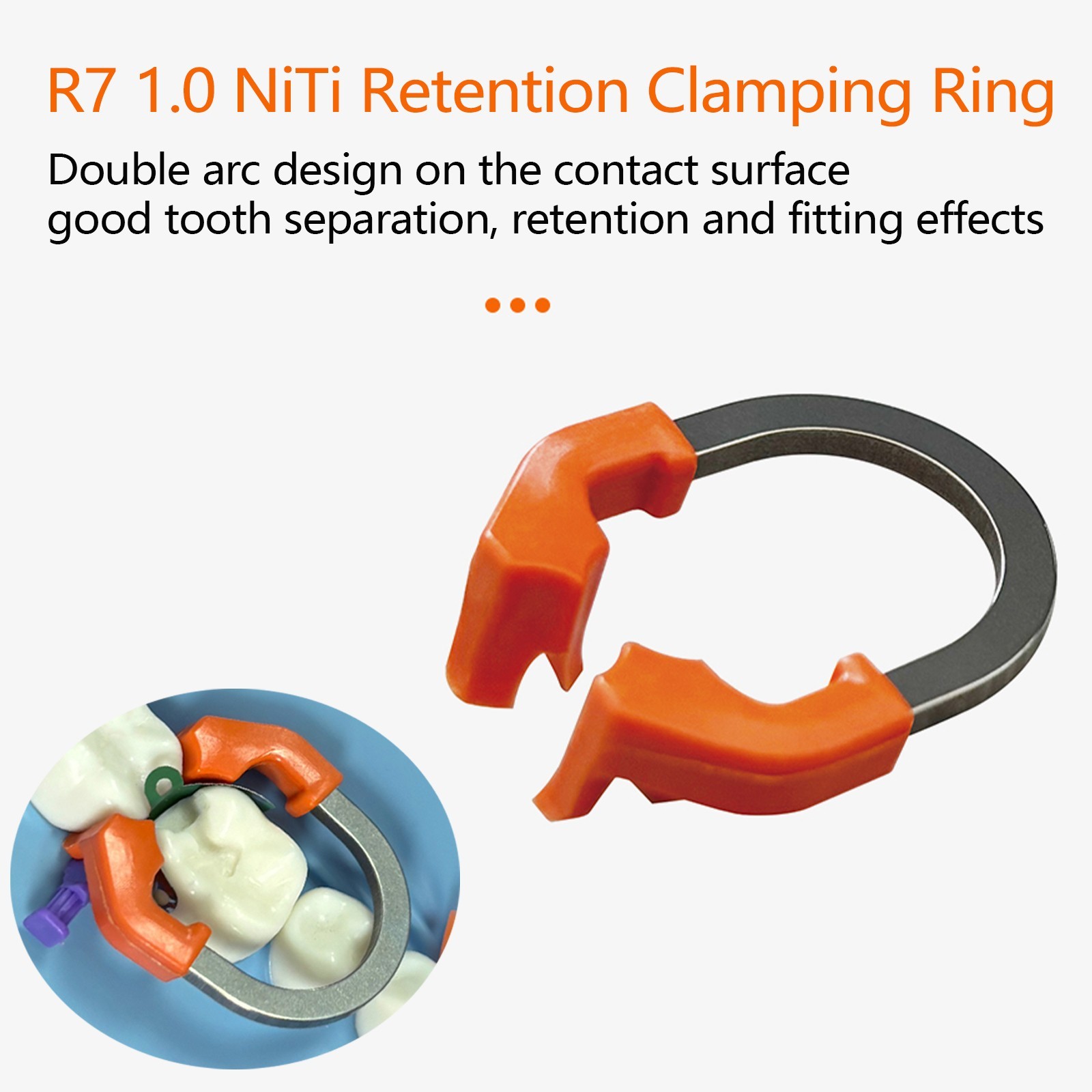 Dental Sectional Matrix System Matrix Bands Clamp Ring Palodent V3 Tulwar Wedges