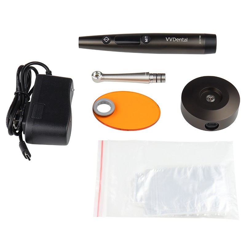 Dental Wireless Cordless LED Curing Light 3100mW Resin Cure Lamp Tooth Whitening