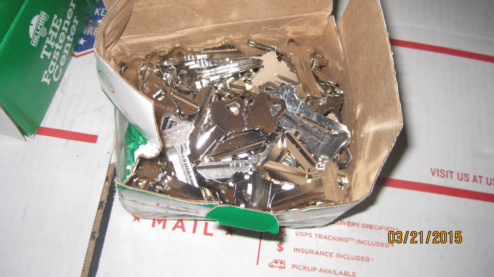 Box of hilman keys sc1 more than 100pcs Lot E140