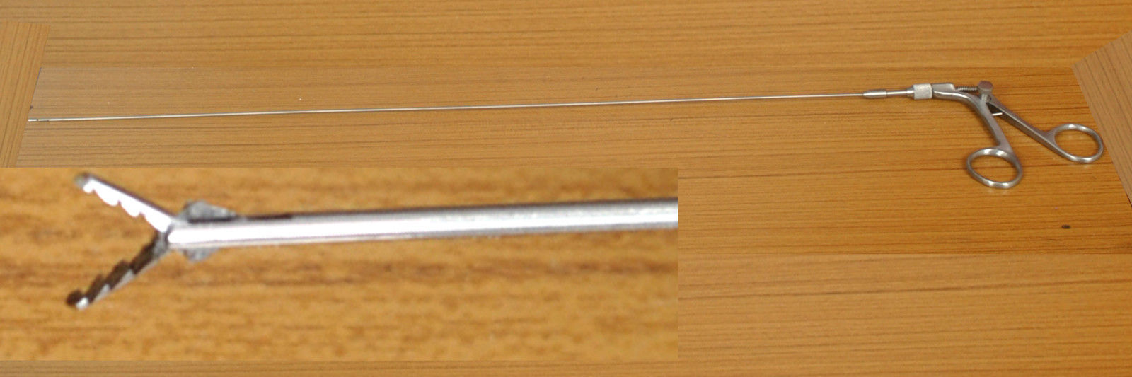 SS Steel STONE GRASPING PISNAL FORCEPS Double Action Ophthalmic Ins Autoclave