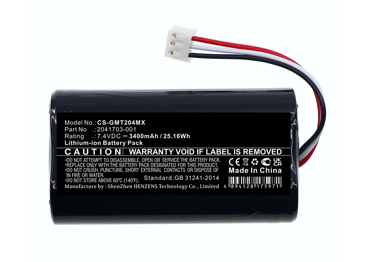 GE 2041703-001 2048469-001 Compatible Battery