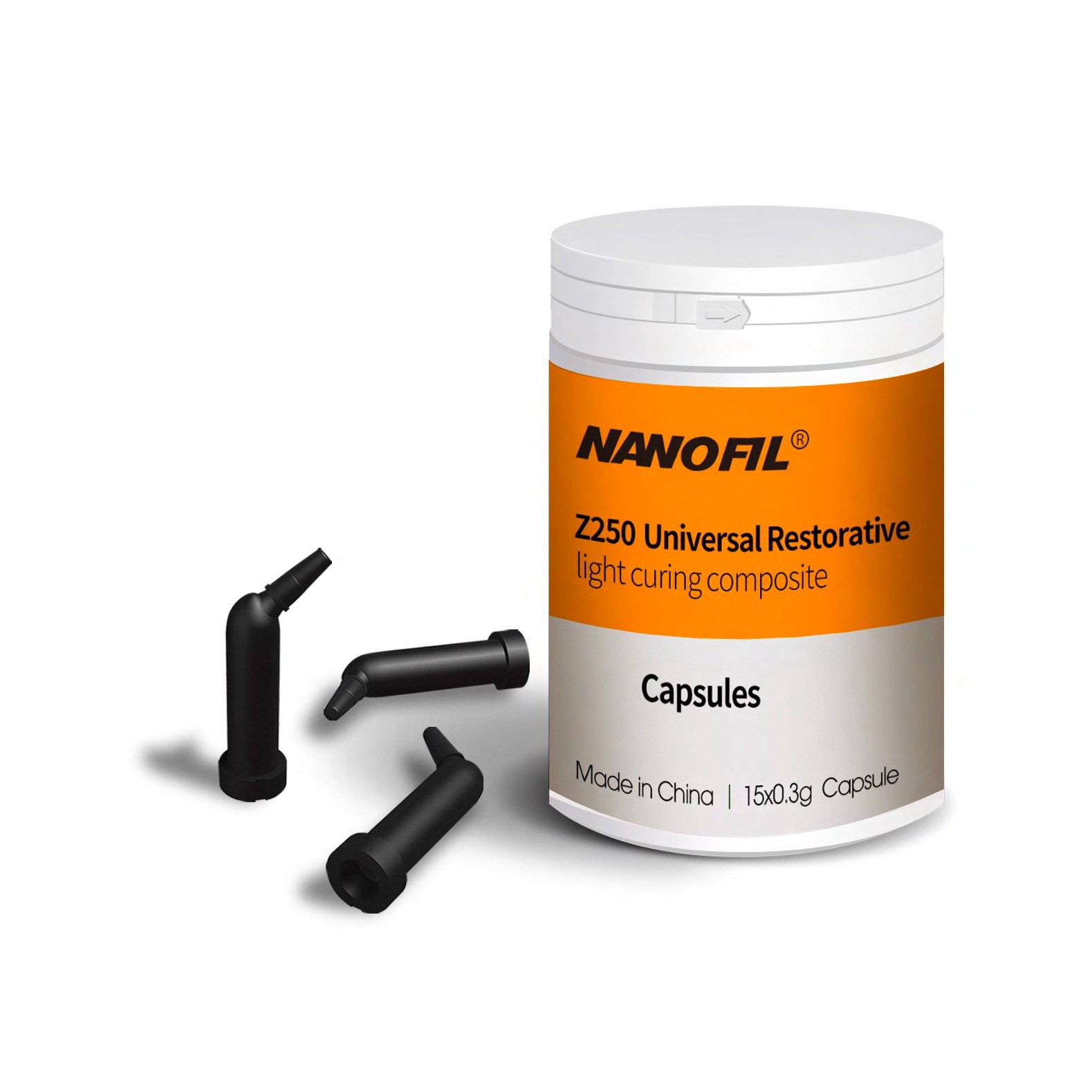 Dental Z250 Universal Restorative Light Cure Composite Shades A2 with Capsule
