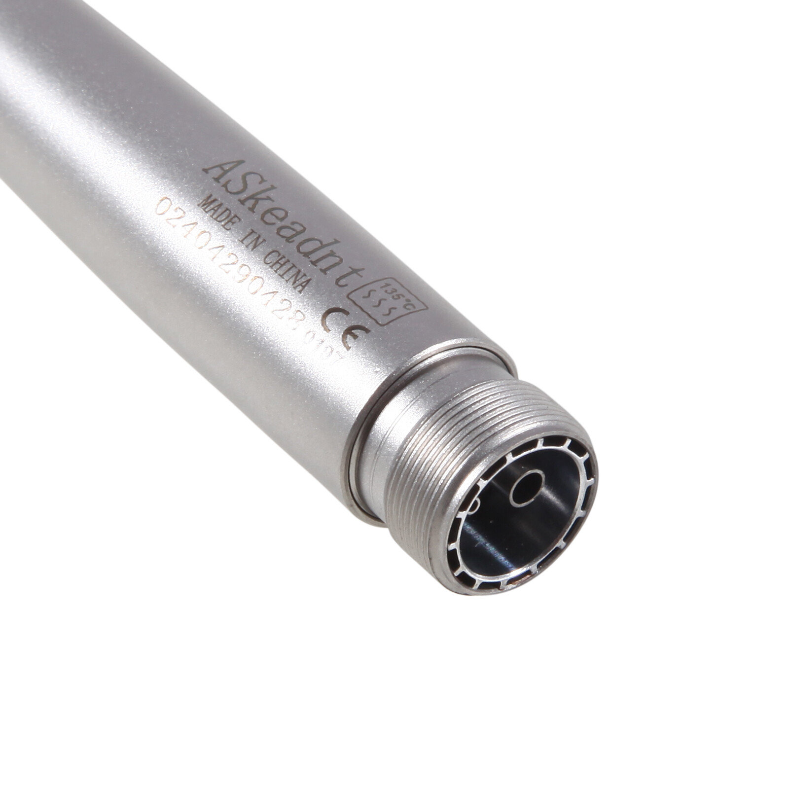 CE Dental Large Torque Push Button High Speed Fiber Optic LED Handpiece 2 HOLE