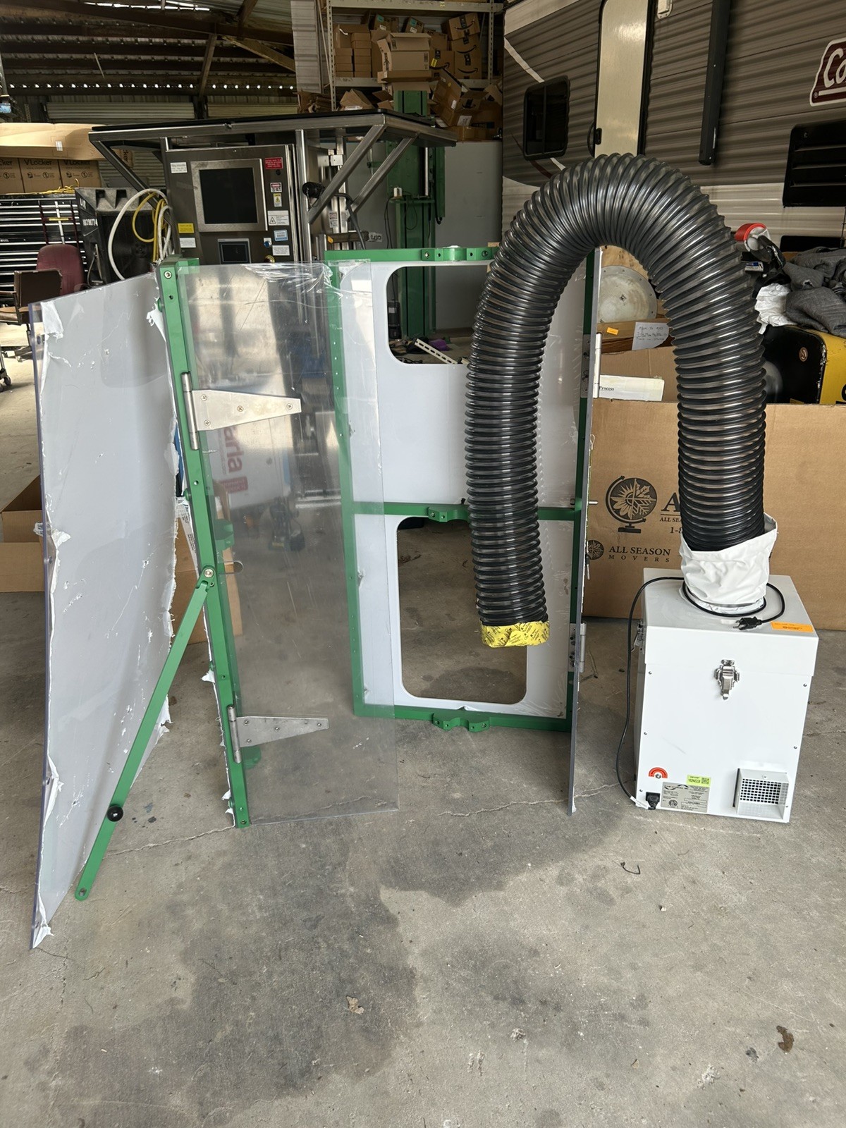 Large HD Flow Sciences 4′ Framed BIBO with Enclosure