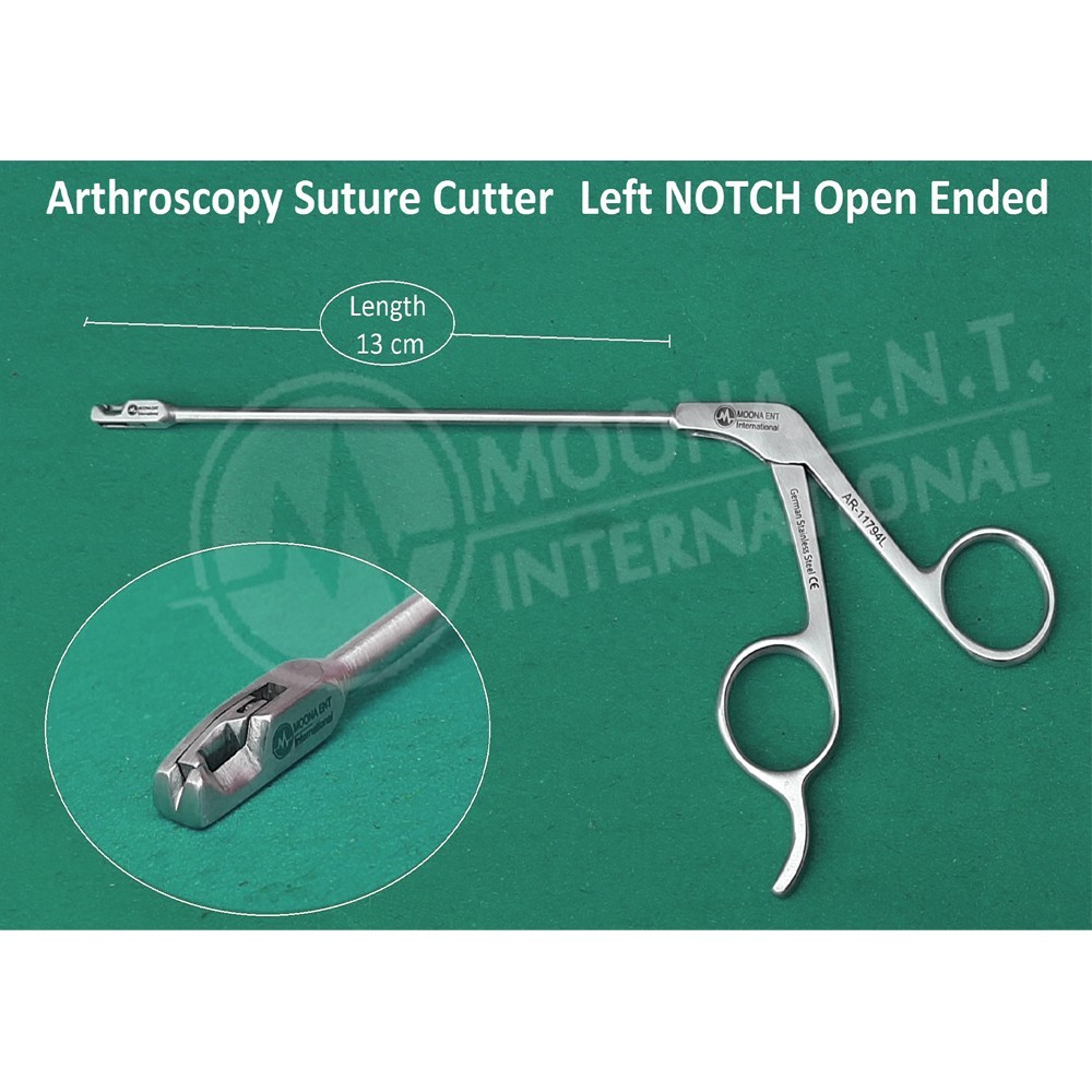 Arthroscopic FIBER-TAPE Cutter Forcep New for Orthopedic surgery procedure