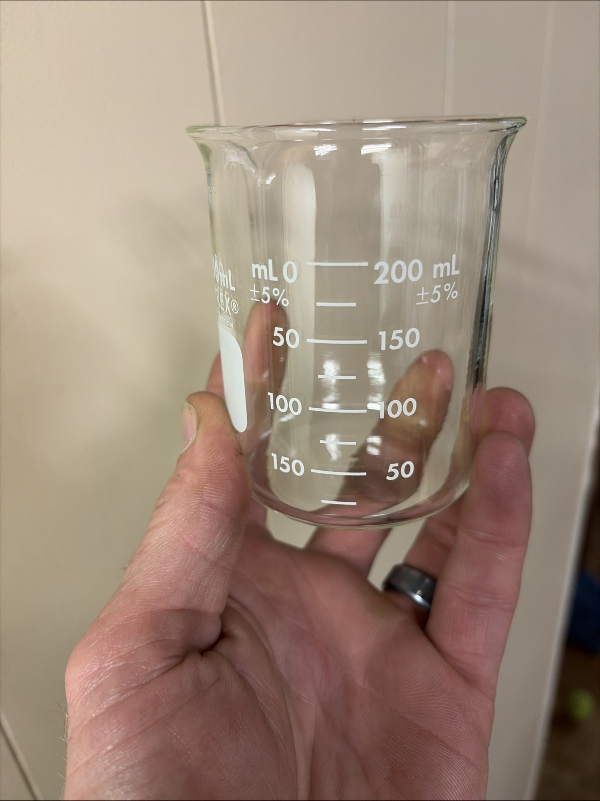 Corning Pyrex Griffin Beaker 1000-250 Graduated 250ml 12-Pack