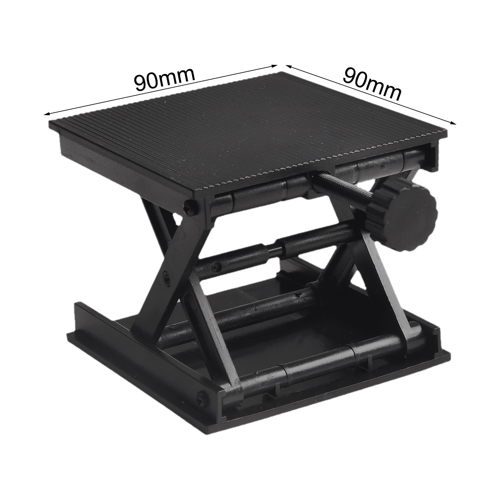 Black Plastic Lift Table for Stable Performance in Physics Experiments