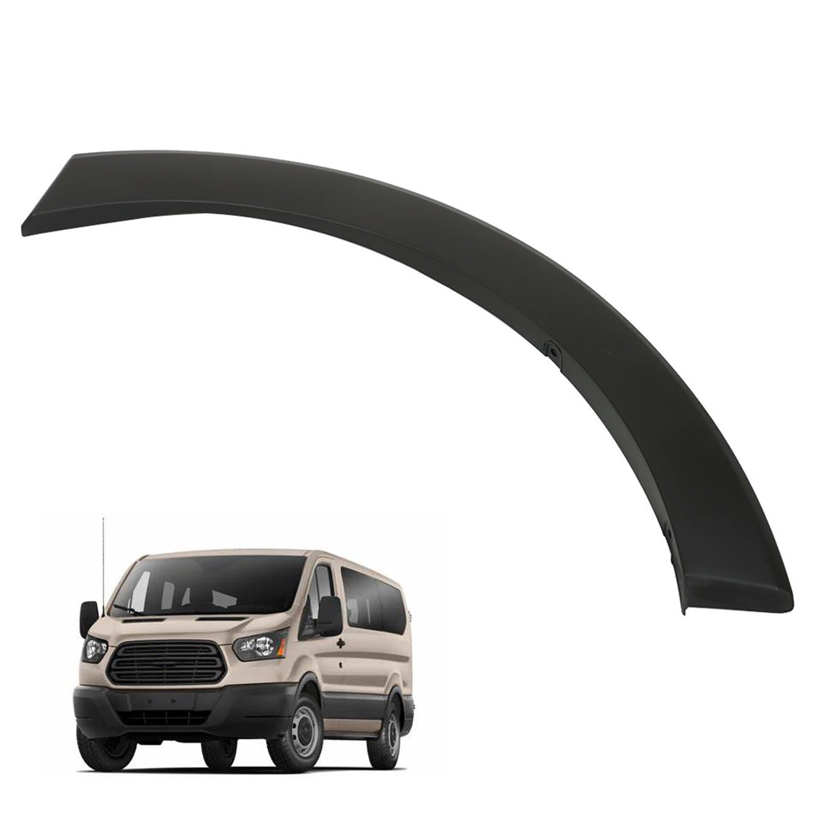 Right Front Passenger Fender Flare for Transit 150-350 2015-2019 BK3Z61278L01BB