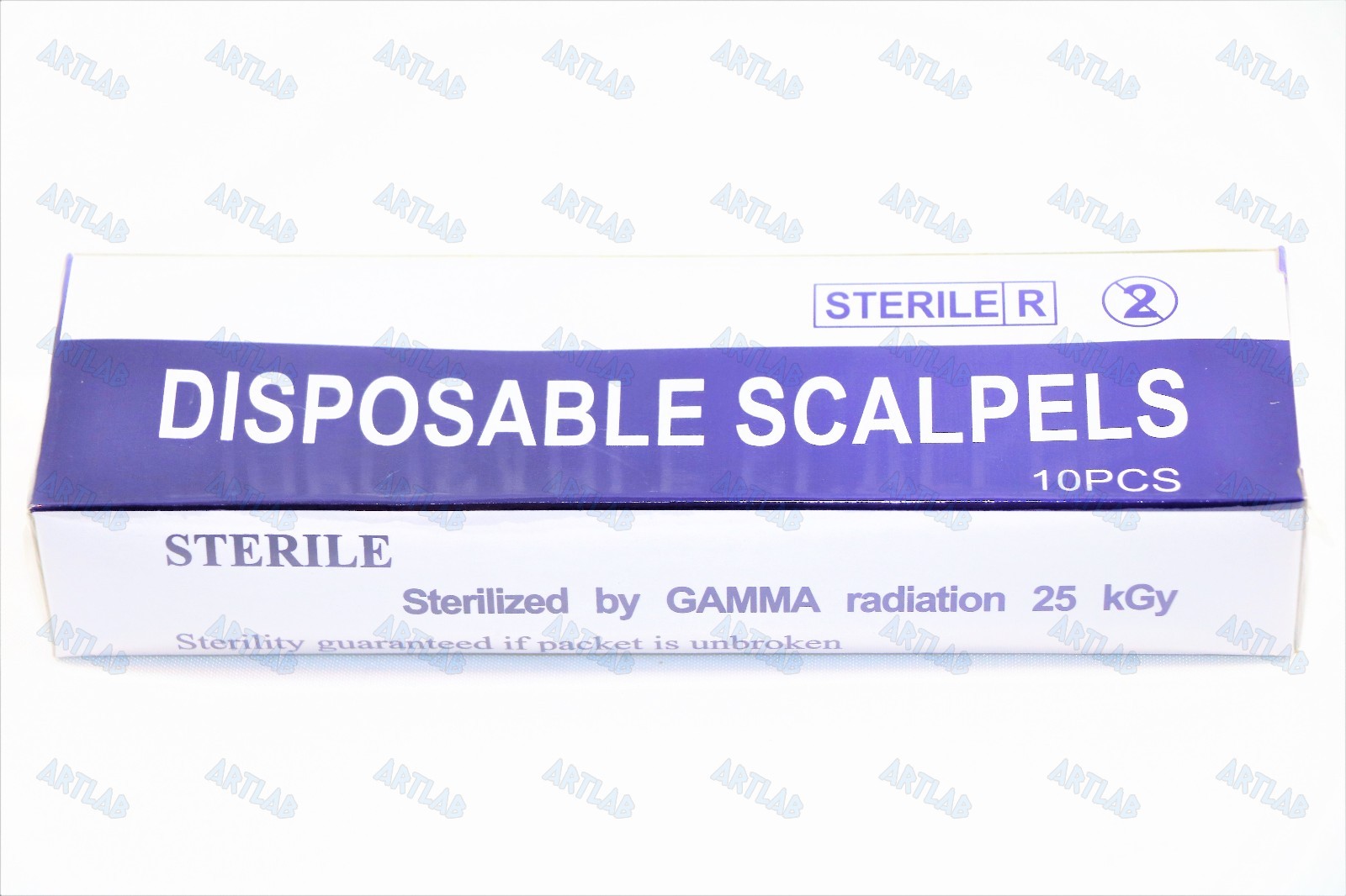 STERILIZED DISPOSABLE SCALPELS #21 PACK OF 10-SINGLE USE – DISSECTING, SURGICAL