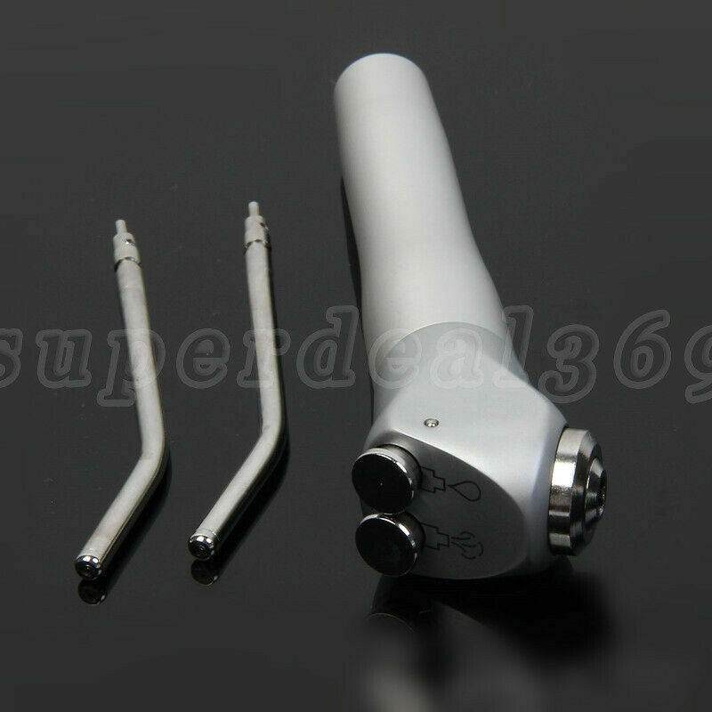 Dental Air Water Spray Triple Syringe 3 Three Way Handpiece With 2 Nozzles Tips