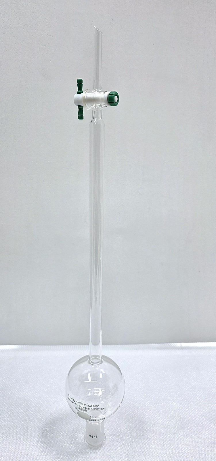 Chemglass CG-1196-05 Column Chromatography 24/40 250mL Reservoir 1′ ID X 12in