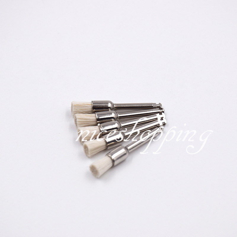 100 Pcs 10 Mixed Types Disposable Dental Prophy Brush Cup Polishing Polisher