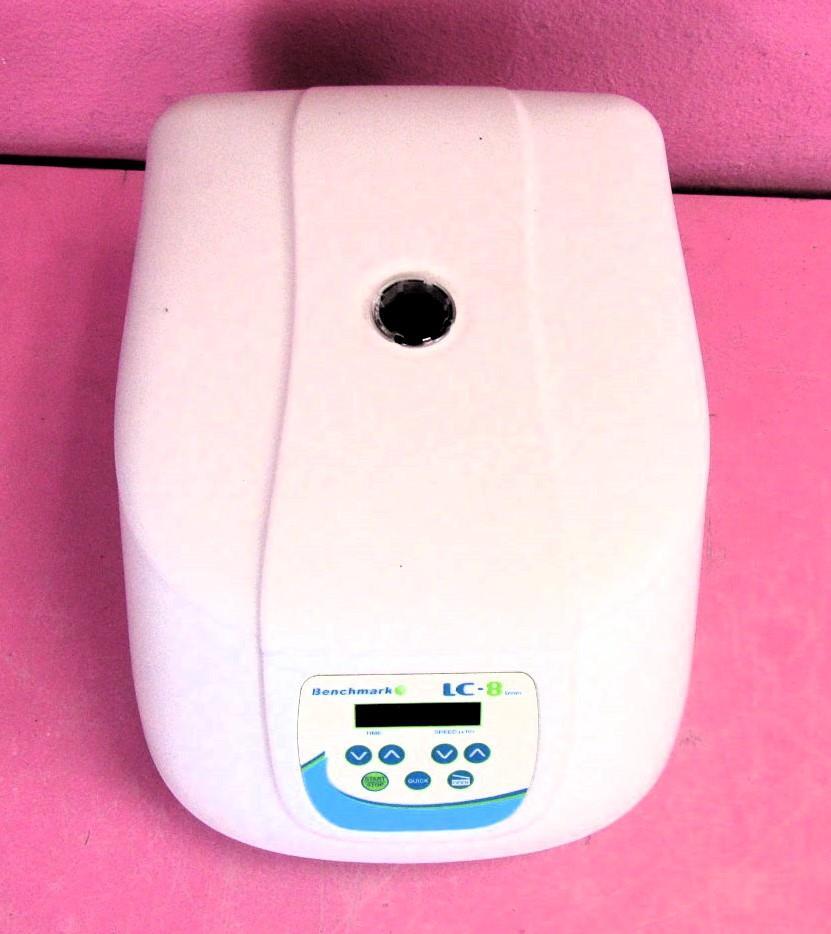 Benchmark LC-8 Benchtop 120V Centrifuge 8 Place Fixed Rotor 400-5000 rpm & Timer