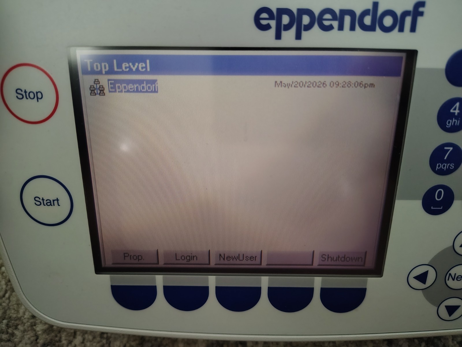 EPPENDORF 5340 AG Controller Control Panel for Mastercycler~