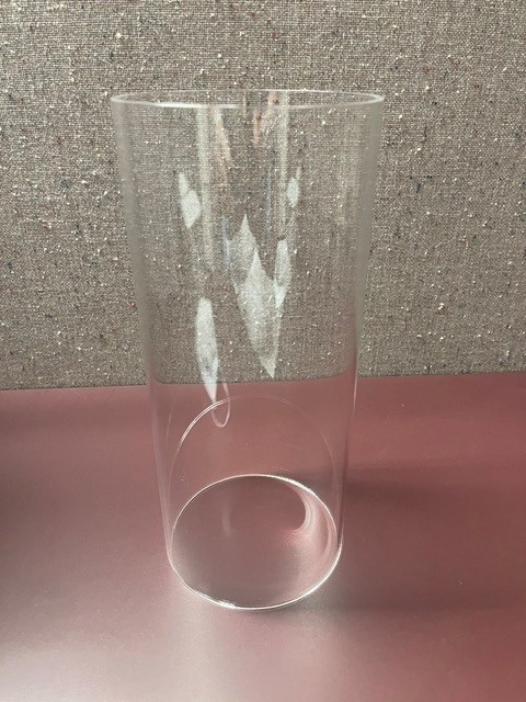 Quartz Glass Tubing 3″- 9.5″ x 4″ dia and 10 1/8″ x 4 3/4″ -sold in lots of 2
