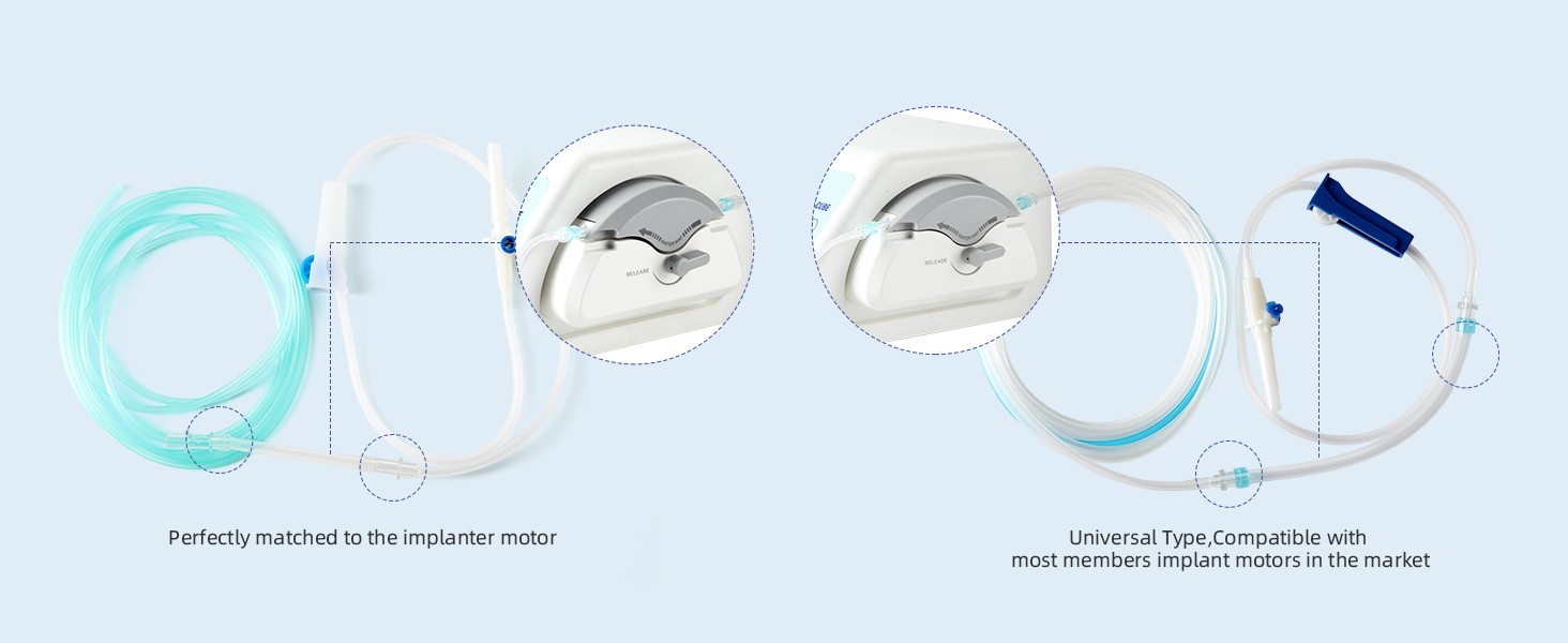 Dental Implant Irrigation Tube Tubing Fit for WH/NSK/Woodpecker Surgery Motors