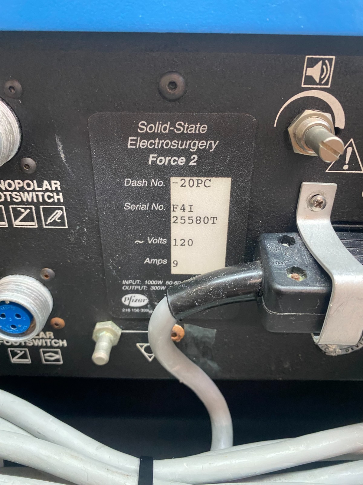 Valleylab Force 2 Solid State Electrosurgical Generator 300 watts