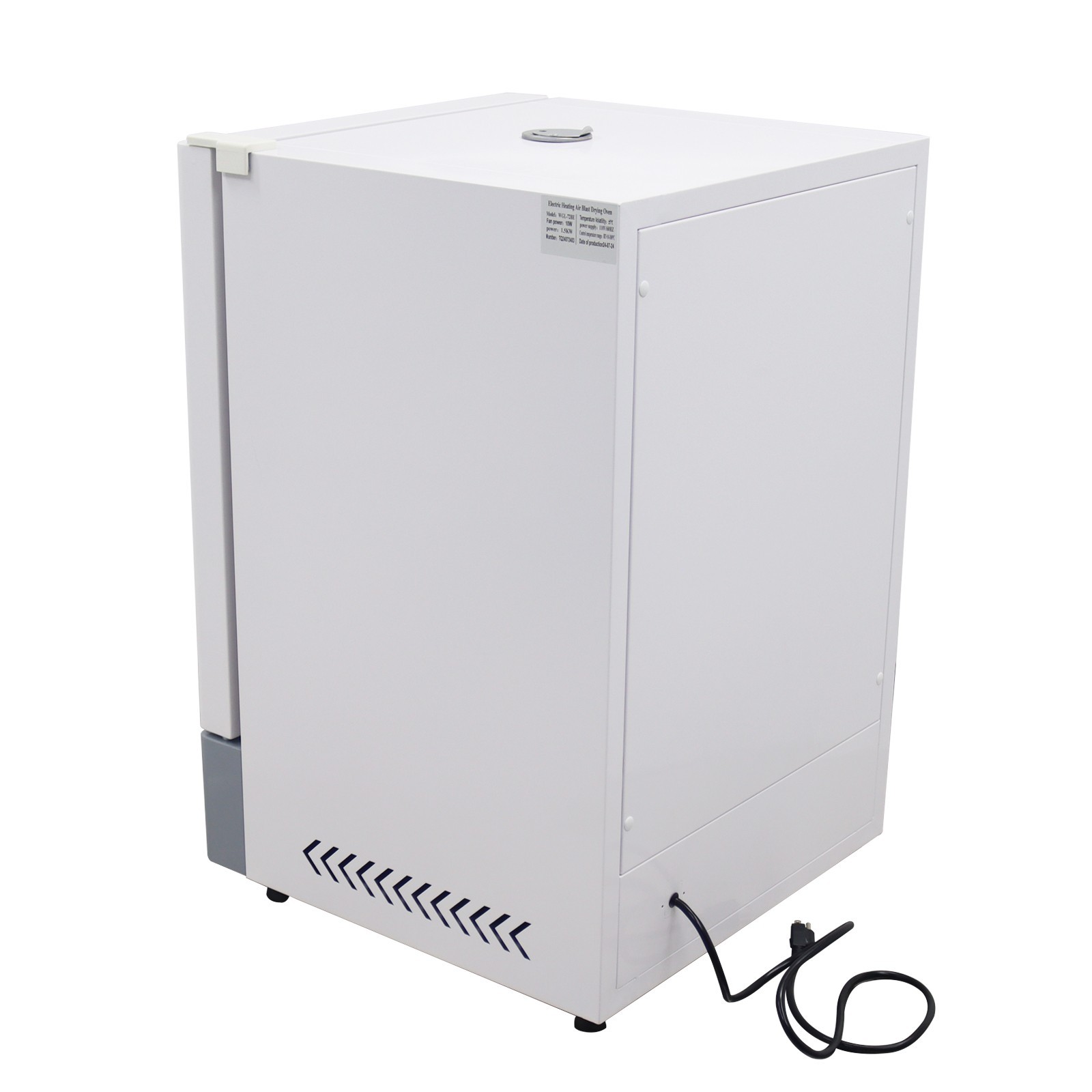 Used! 110V Lab Digital Forced Air Convection Drying Oven Baking Heat Cabinet 72L