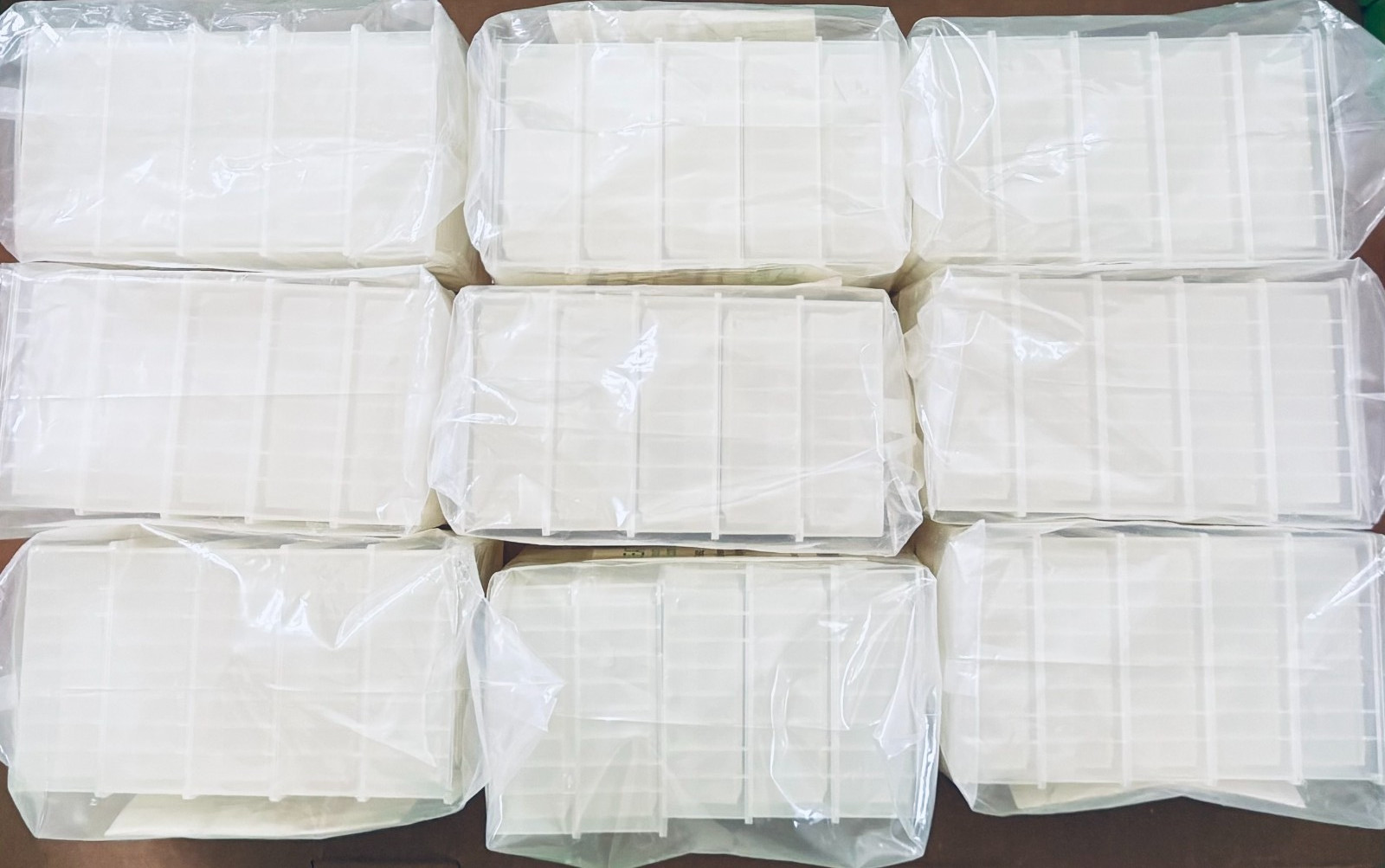 ( 9 ) Celltreat Multiple Cavity Reagent Reservoir 12 Well Trough Bottom 229562