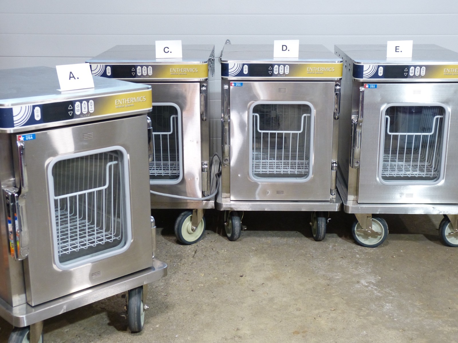 Enthermics Medical Systems EC230L Fluid Warming Cabinets TESTED