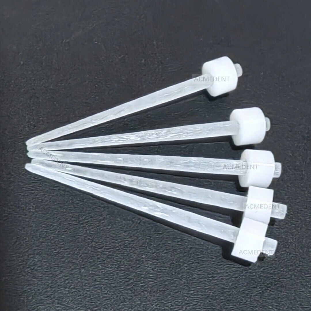 Dental Refill Posts White Ring Refill Posts White Ring Glass Fiber Post 1.1MM