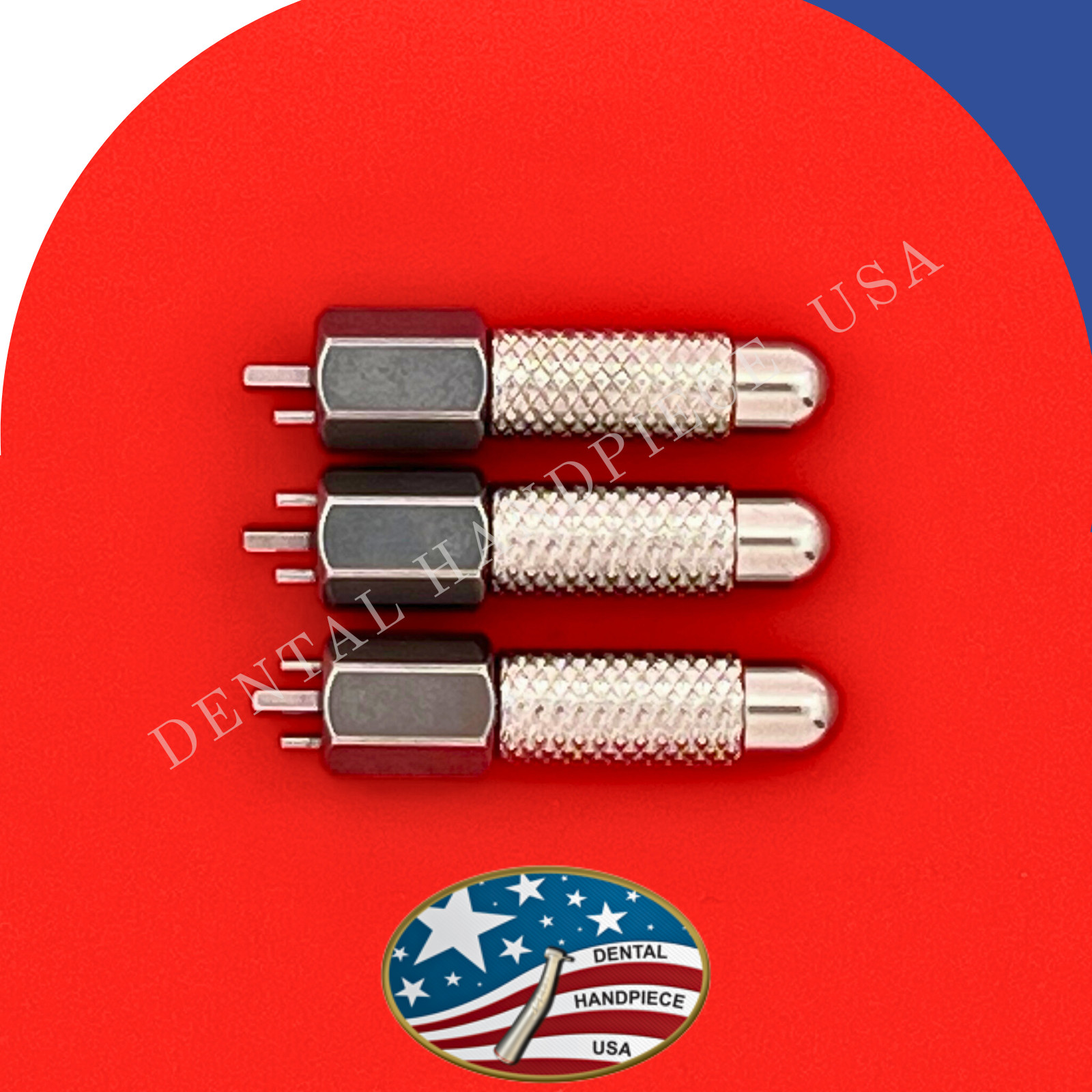*BRAND NEW* Midwest Quiet-Air Standard Dental Bur Tool/Changer (3-Pack)