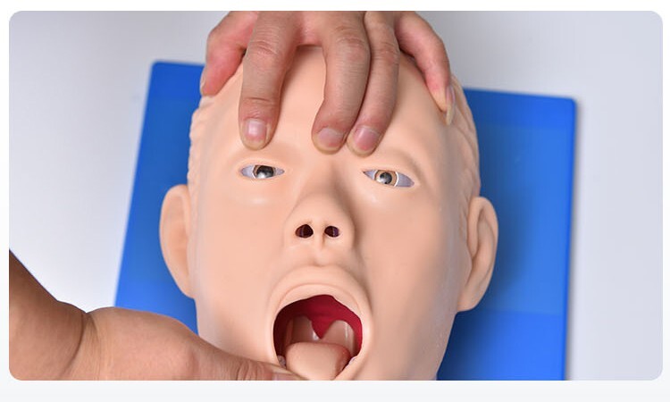 Used Tracheal Intubation Training Teaching Model with Indicator 110V-220V