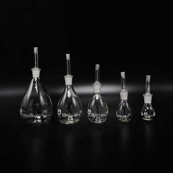 Wholesale 5ml – 500ml Glass Pycnometer Specific Gravity Bottle Lab Glassware