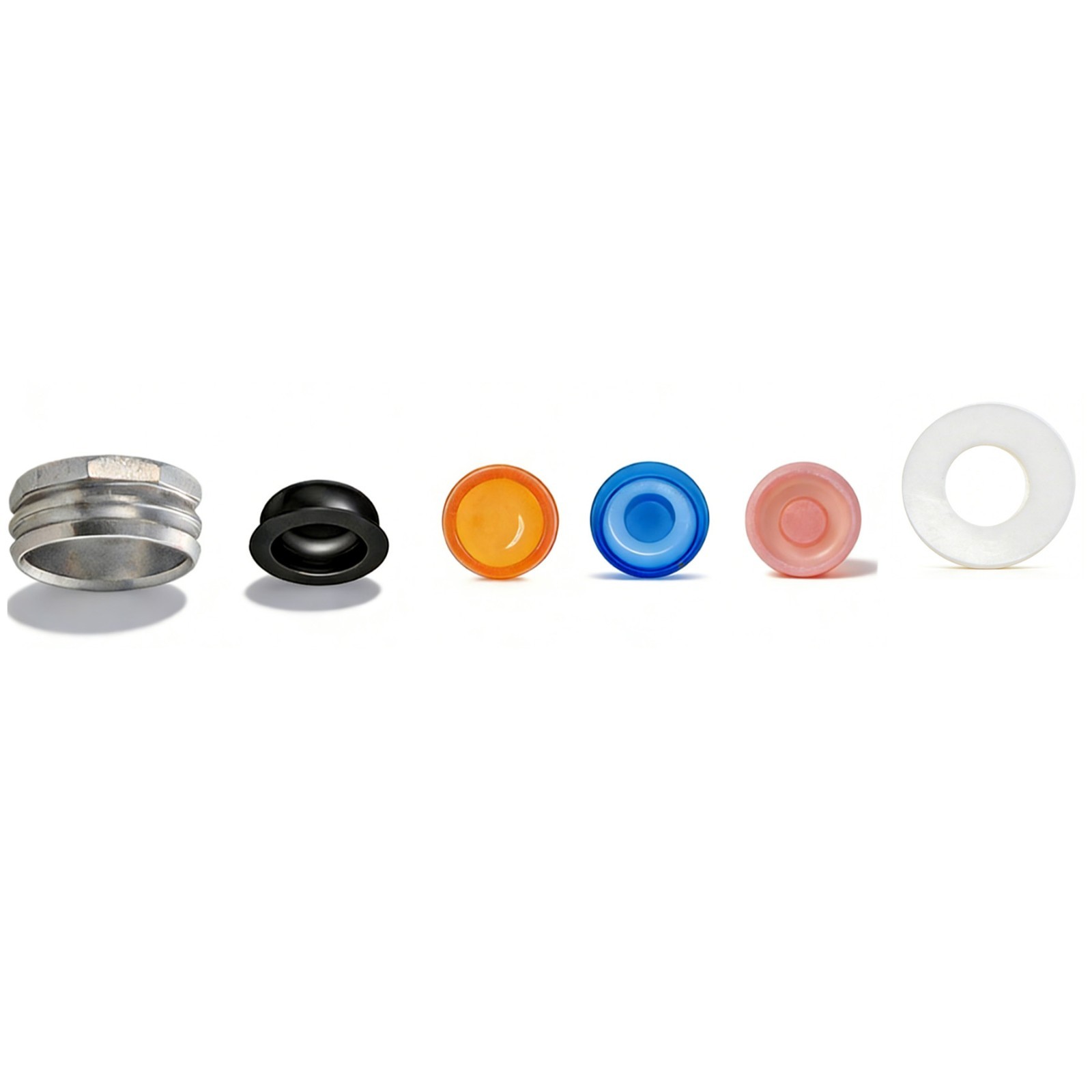 US LOCATOR Mixed Retention Caps Inserts W/Metal Cap Lab Processing Assembly Pack