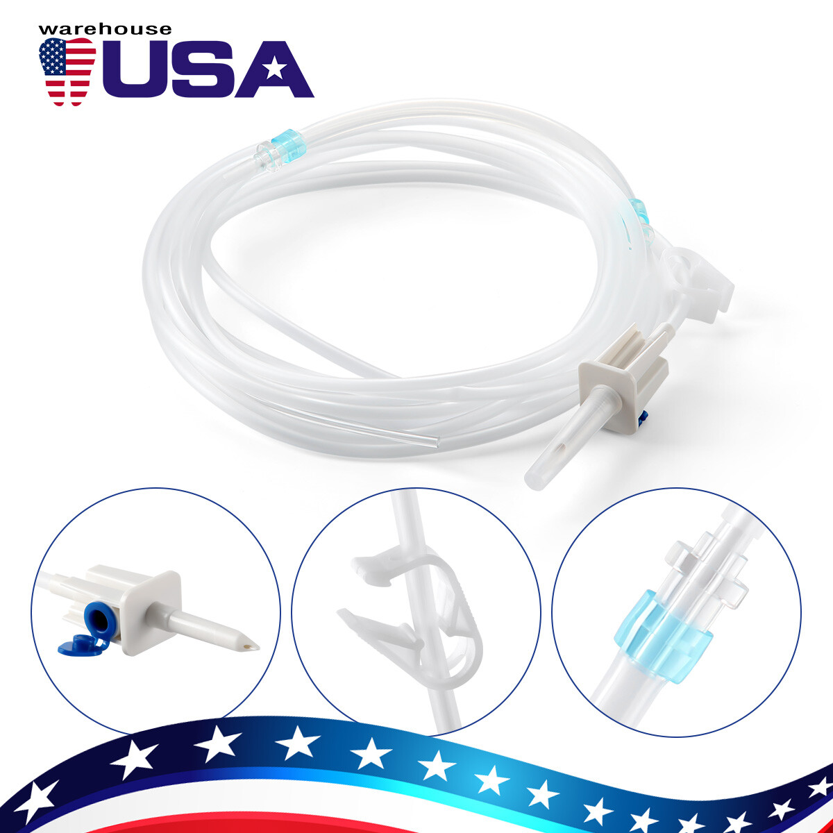 US Dental Implant Surgery Irrigation Tubing Disposable Tubes fit WH/NSK/NOUVAG